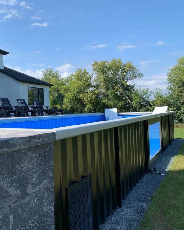 40 foot container swimming pool