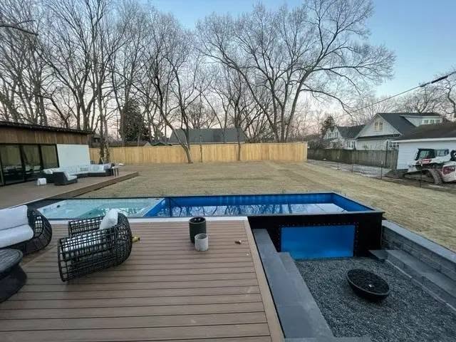 In Ground container pool for sale 1